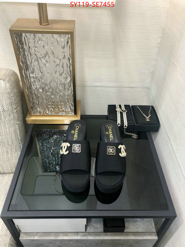 Women Shoes-Chanel best site for replica ID: SE7455 $: 119USD