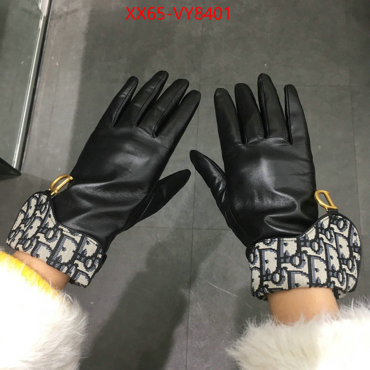 Gloves-Dior luxury fashion replica designers ID: VY8401 $: 65USD