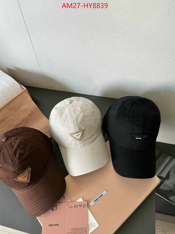 Cap(Hat)-Miu Miu buy cheap replica ID: HY8839 $: 27USD