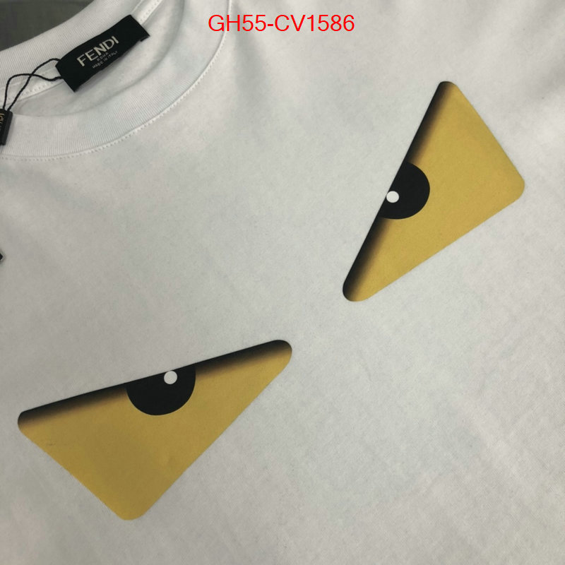 Clothing-Fendi high quality 1:1 replica ID: CV1586 $: 55USD