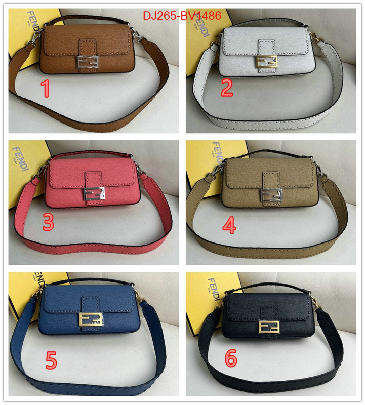 Fendi Bags(TOP)-Baguette highest product quality ID: BV1486 $: 265USD