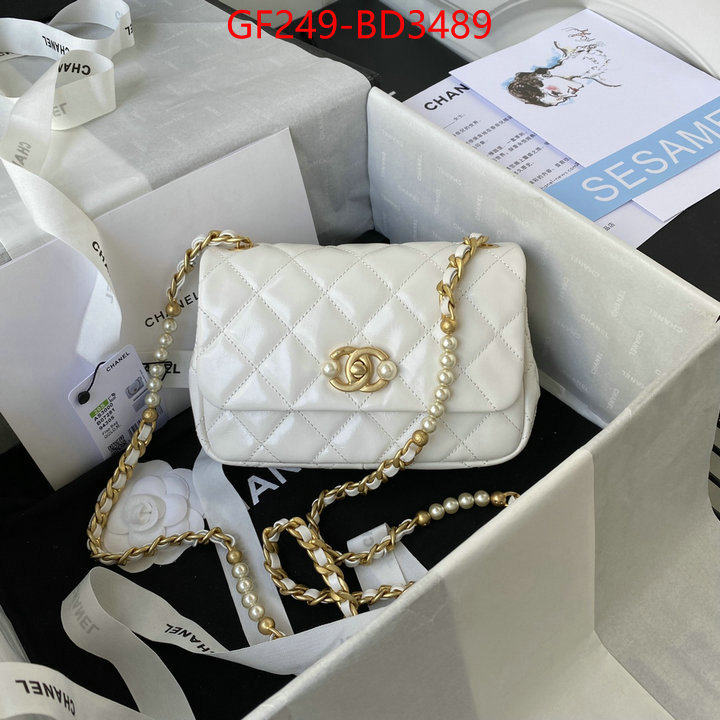 Chanel Bags(TOP)-Diagonal- replica aaaaa designer ID: BD3489 $: 249USD