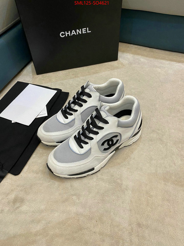 Men shoes-Chanel top 1:1 replica ID: SO4621 $: 125USD