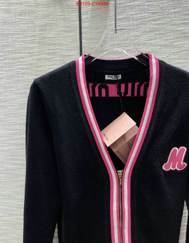 Clothing-MIU MIU fake cheap best online ID: CY8696 $: 109USD