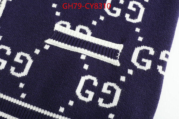 Clothing-Gucci where should i buy replica ID: CY8310 $: 79USD