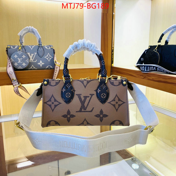 LV Bags(4A)-Handbag Collection- 2023 aaaaa replica customize ID: BG189 $: 79USD