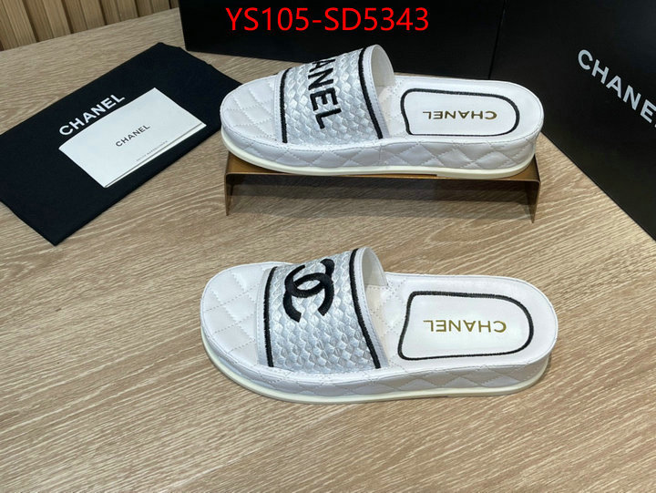 Women Shoes-Chanel luxury cheap ID: SD5343 $: 105USD