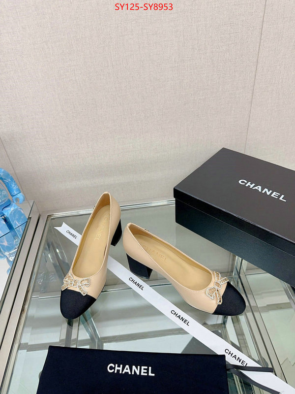 Women Shoes-Chanel replica online ID: SY8953 $: 125USD