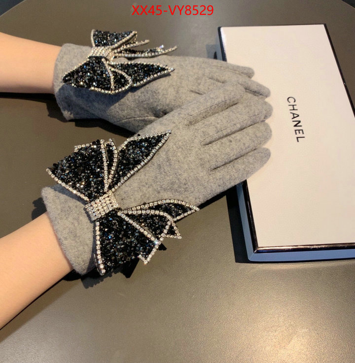 Gloves-Chanel replica designer ID: VY8529 $: 45USD