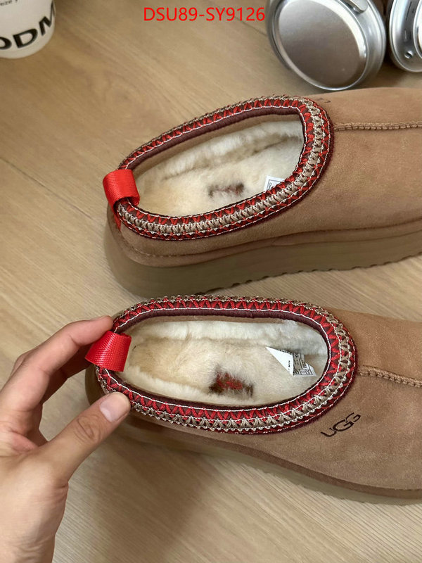 Women Shoes-UGG top quality fake ID: SY9126 $: 89USD