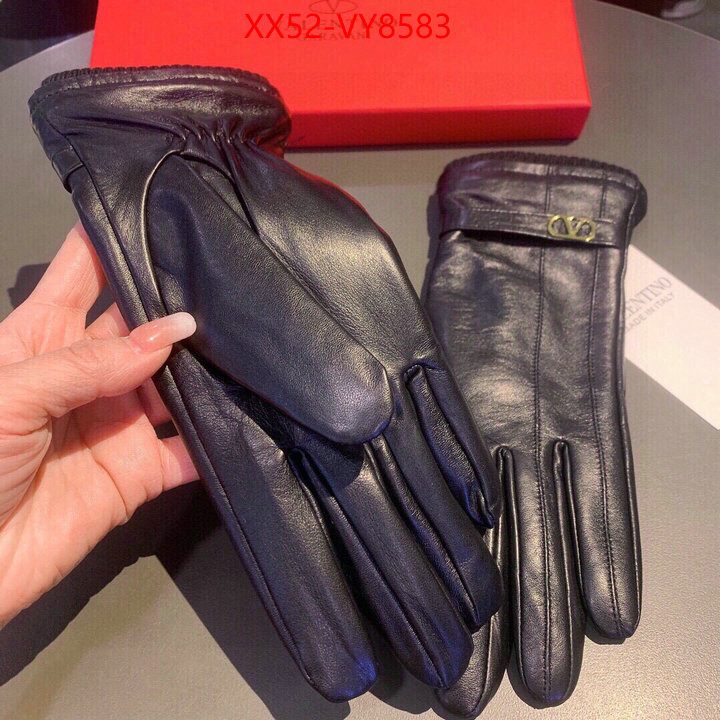 Gloves-Valentino luxury fashion replica designers ID: VY8583 $: 52USD