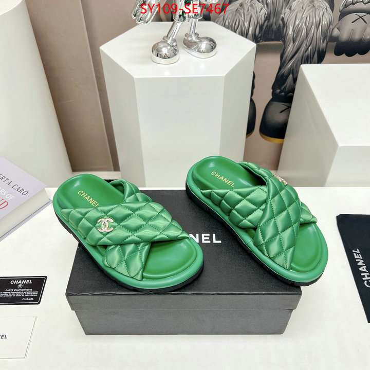 Women Shoes-Chanel top 1:1 replica ID: SE7467 $: 109USD