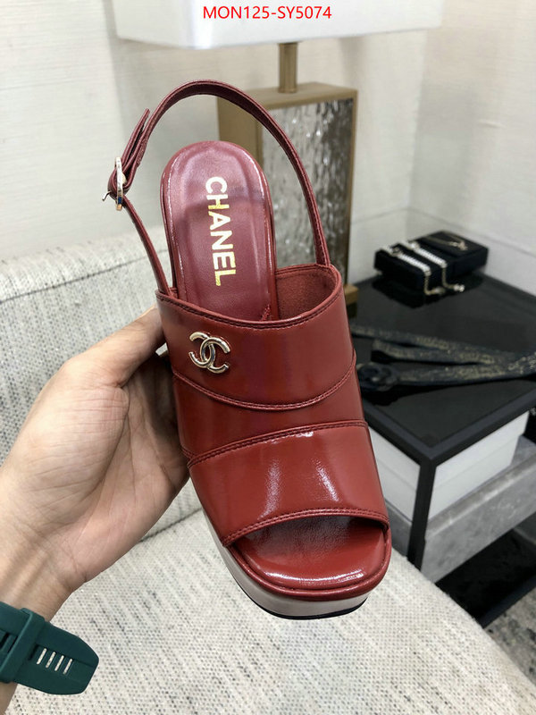 Women Shoes-Chanel sell online ID: SY5074 $: 125USD
