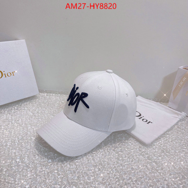 Cap (Hat)-Dior top quality designer replica ID: HY8820 $: 27USD