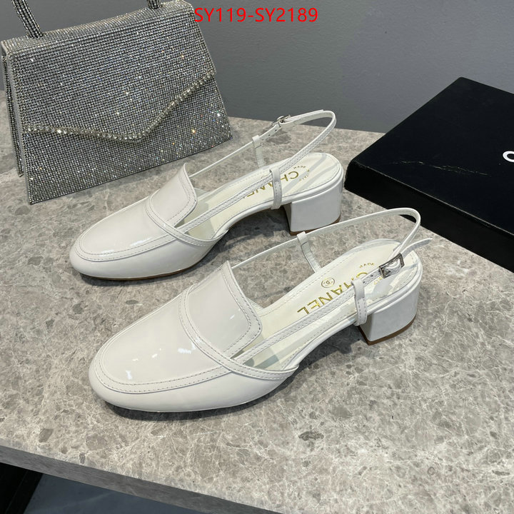 Women Shoes-Chanel fake cheap best online ID: SY2189 $: 119USD