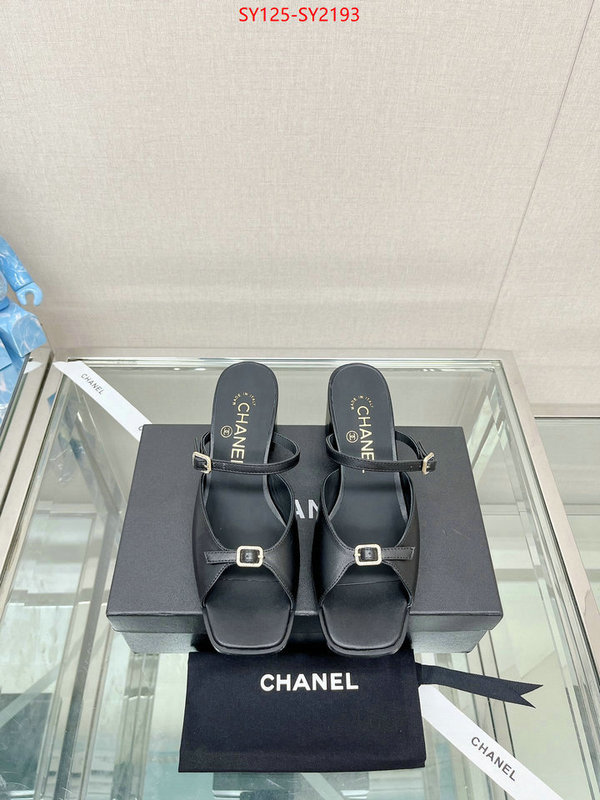 Women Shoes-Chanel aaaaa replica ID: SY2193 $: 125USD