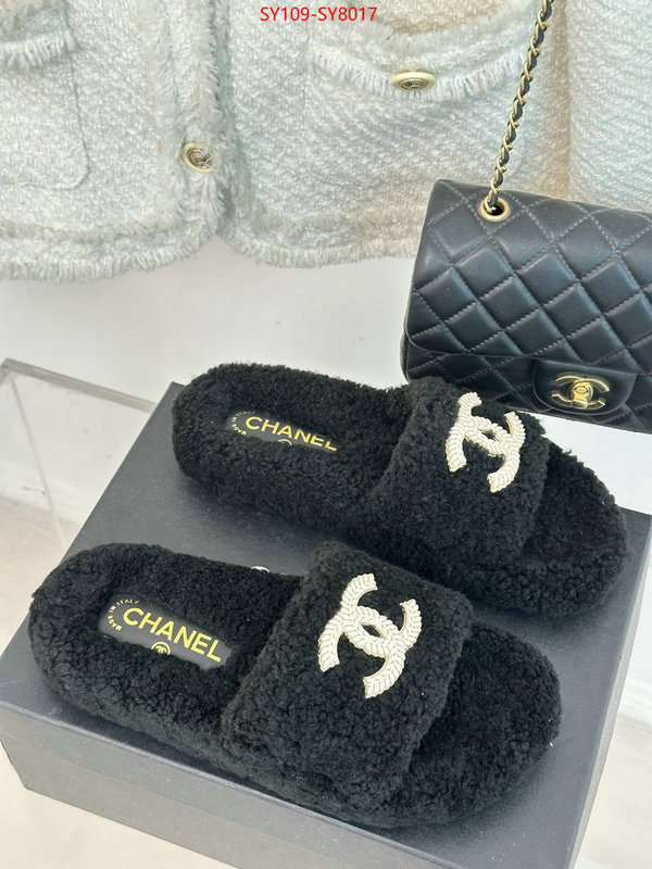 Women Shoes-Chanel high quality aaaaa replica ID: SY8017 $: 109USD