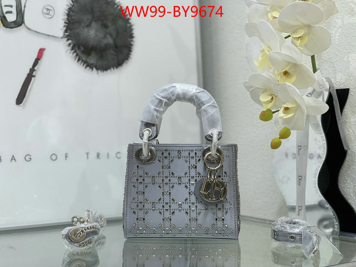 Dior Bags(4A)-Lady- fake high quality ID: BY9674 $: 99USD