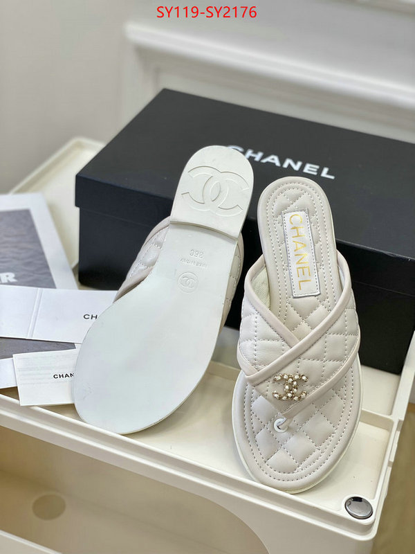 Women Shoes-Chanel designer wholesale replica ID: SY2176 $: 119USD