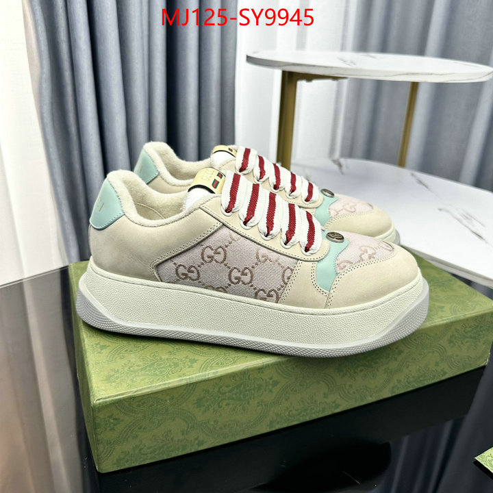 Men Shoes-Gucci cheap ID: SY9945 $: 125USD