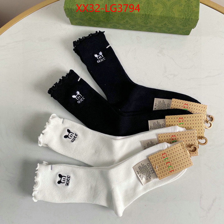 Sock-Gucci best website for replica ID: LG3794 $: 32USD