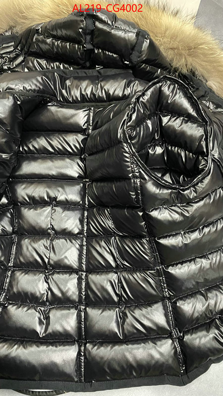 Down jacket Women-Moncler 2023 perfect replica designer ID: CG4002 $: 219USD