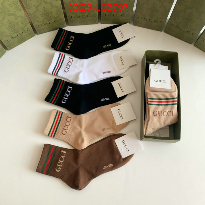 Sock-Gucci customize the best replica ID: LG3797 $: 29USD