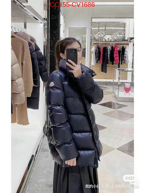 Down jacket Women-Moncler replica designer ID: CV1686 $: 155USD