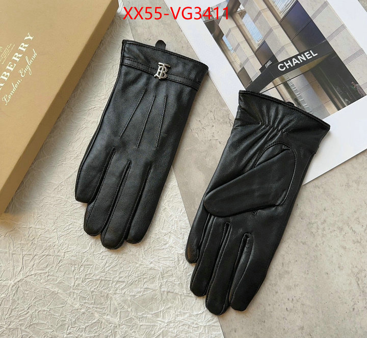 Gloves-Burberry best quality designer ID: VG3411 $: 55USD