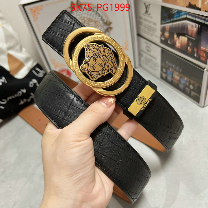 Belts-Versace best wholesale replica ID: PG1999 $: 75USD