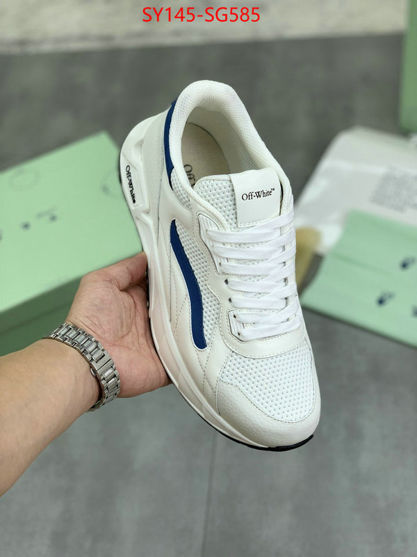 Men Shoes-Offwhite best quality fake ID: SG585 $: 145USD