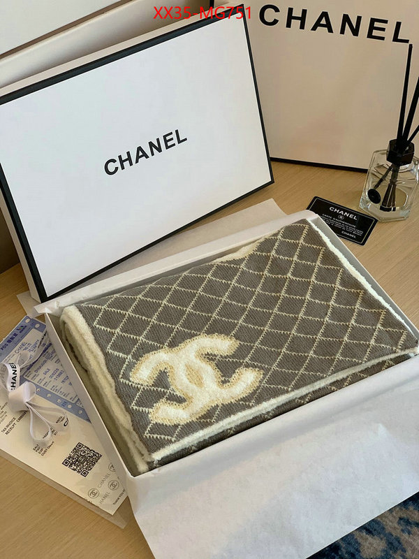 Scarf-Chanel shop designer ID: MG751 $: 35USD