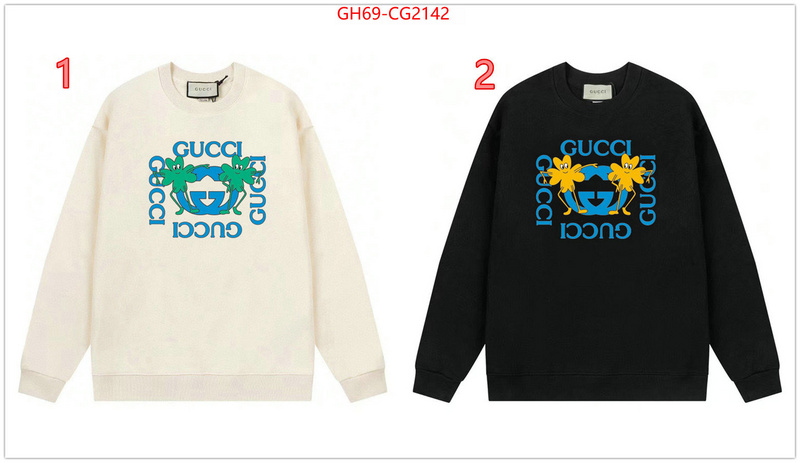 Clothing-Gucci designer ID: CG2142 $: 69USD