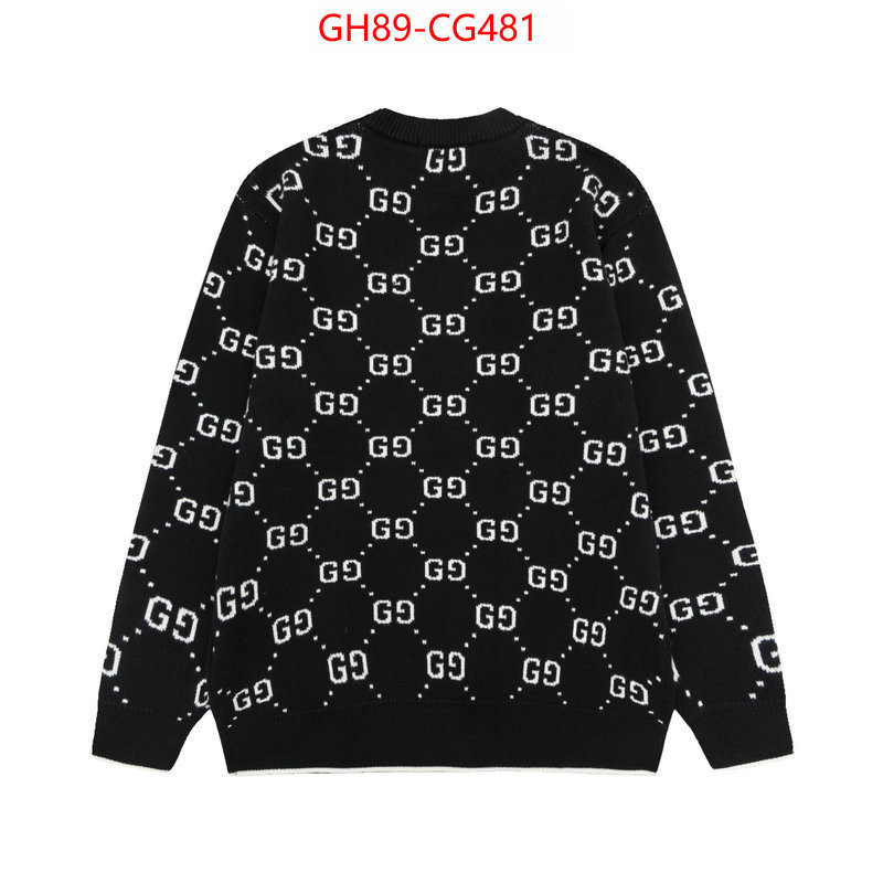 Clothing-Gucci designer replica ID: CG481 $: 89USD