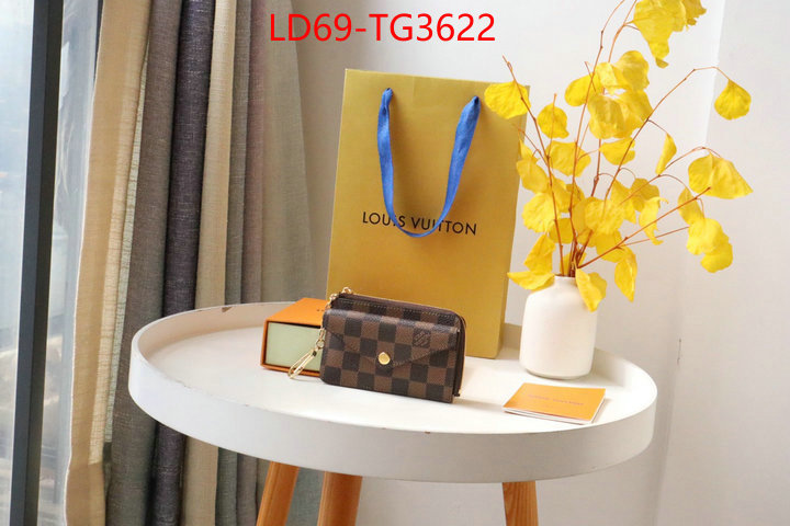 LV Bags(TOP)-Wallet best knockoff ID: TG3622 $: 69USD