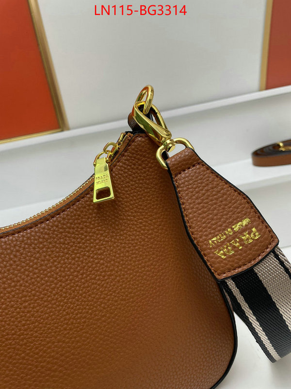 Prada Bags (4A)-Diagonal- new ID: BG3314 $: 115USD