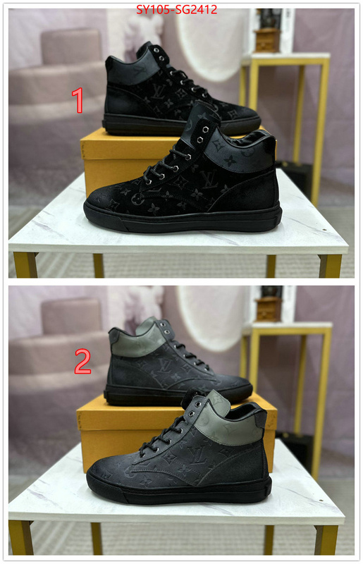 Men Shoes-LV best quality replica ID: SG2412 $: 105USD