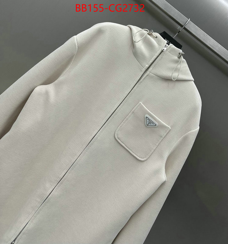 Clothing-Prada replicas buy special ID: CG2732 $: 155USD