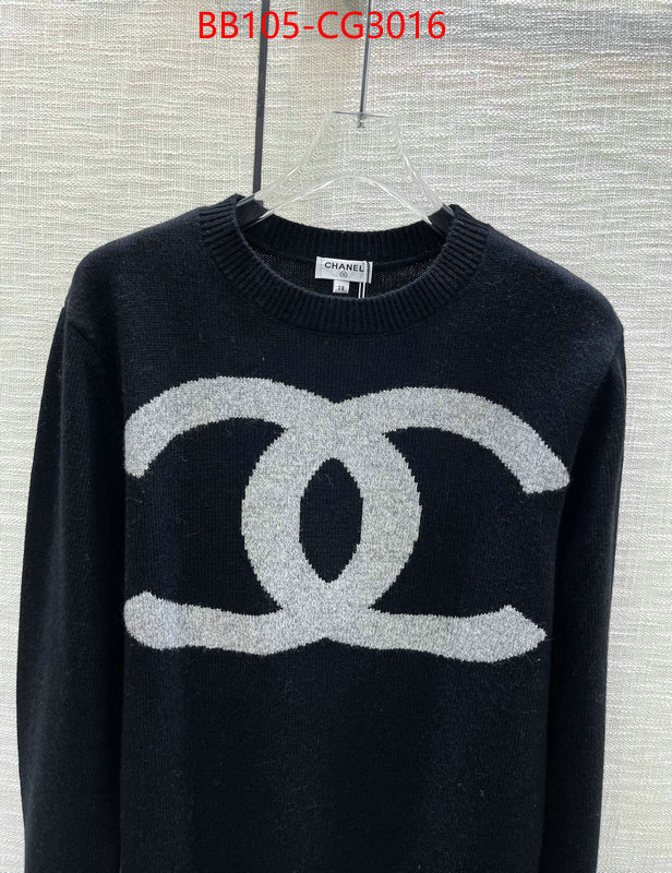 Clothing-Chanel buy 2023 replica ID: CG3016 $: 105USD