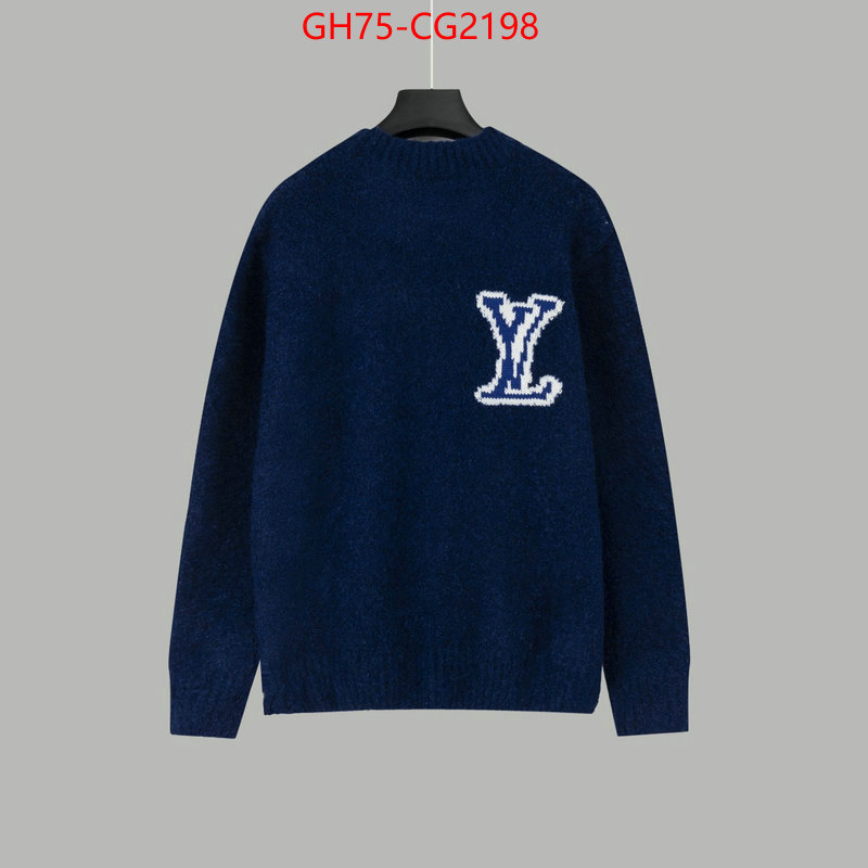 Clothing-LV wholesale imitation designer replicas ID: CG2198 $: 75USD