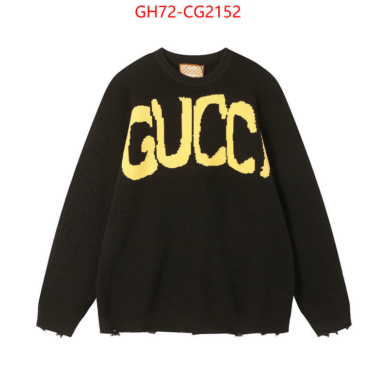 Clothing-Gucci fake cheap best online ID: CG2152 $: 72USD