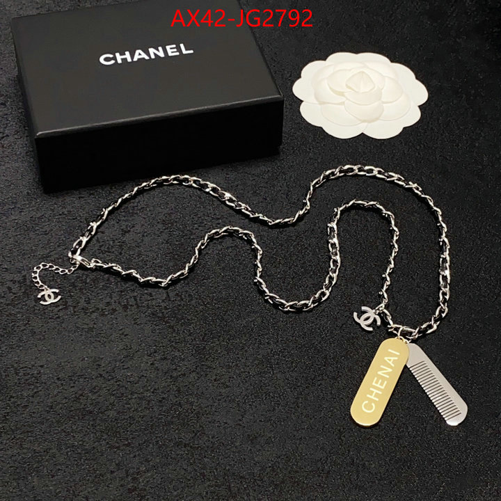 Jewelry-Chanel buy aaaaa cheap ID: JG2792 $: 42USD