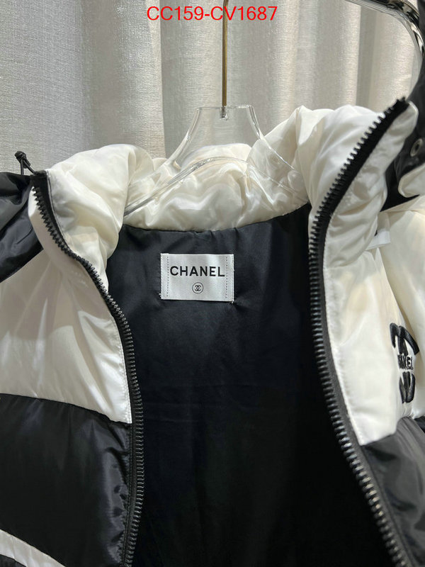 Down jacket Women-Chanel what ID: CV1687 $: 159USD