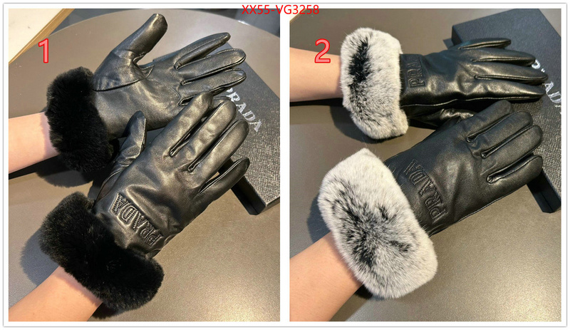 Gloves-Prada replica wholesale ID: VG3258 $: 55USD