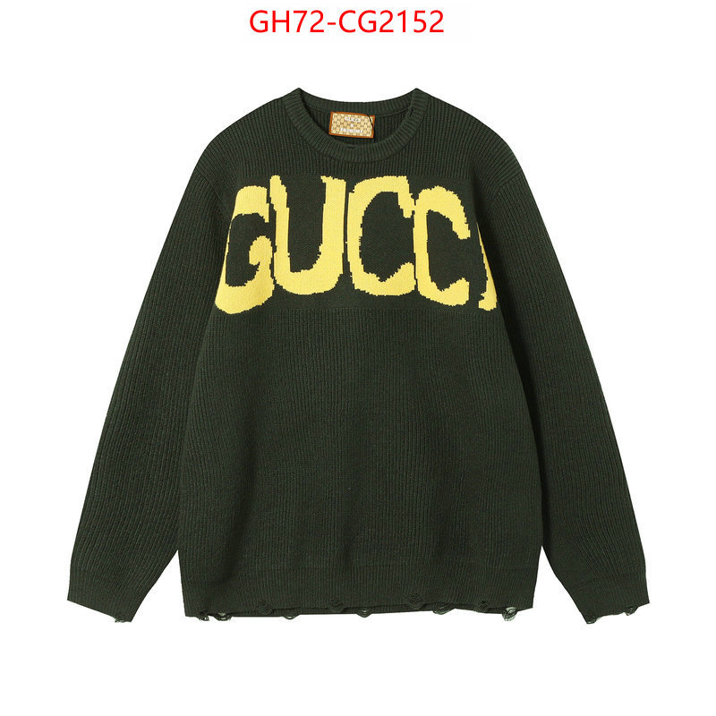 Clothing-Gucci fake cheap best online ID: CG2152 $: 72USD