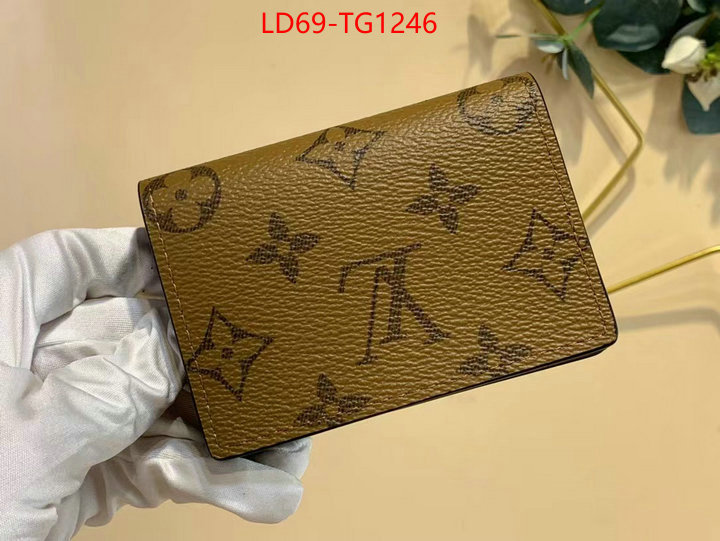 LV Bags(TOP)-Wallet replcia cheap from china ID: TG1246 $: 69USD