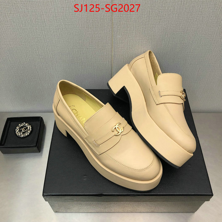 Women Shoes-Chanel buy replica ID: SG2027 $: 125USD