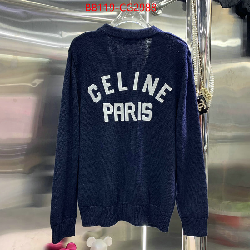 Clothing-Celine what 1:1 replica ID: CG2988 $: 119USD