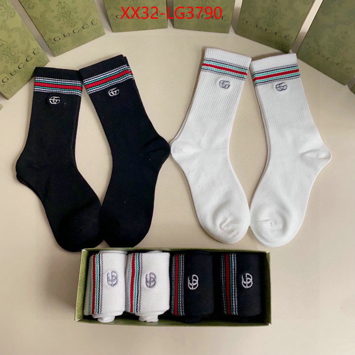 Sock-Gucci aaaaa+ replica ID: LG3790 $: 32USD