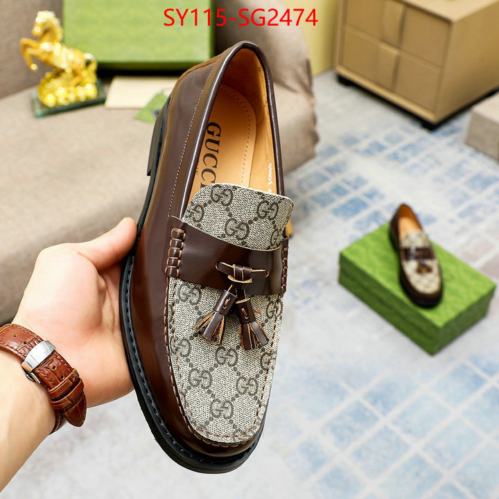 Men Shoes-Gucci aaaaa+ quality replica ID: SG2474 $: 115USD